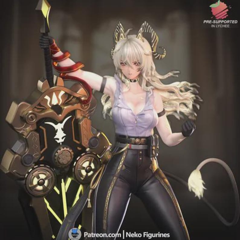 Zani 2ndform Resin Figure | 1/8 Scale Wuthering Waves Model Kit ...