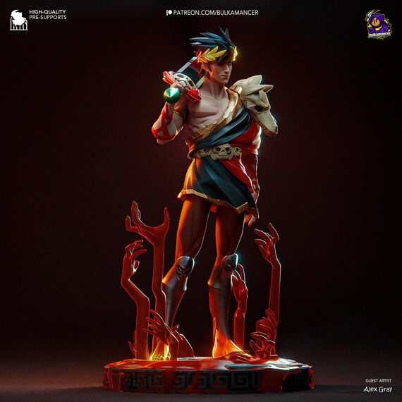 Hades & Hades II Resin Figures: Unpainted/painted 1/8 Scale Garage
