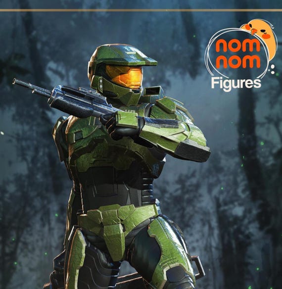 Sci-Fi Spartan Warrior Resin Model Kit: 3D Printed Unpainted Statue