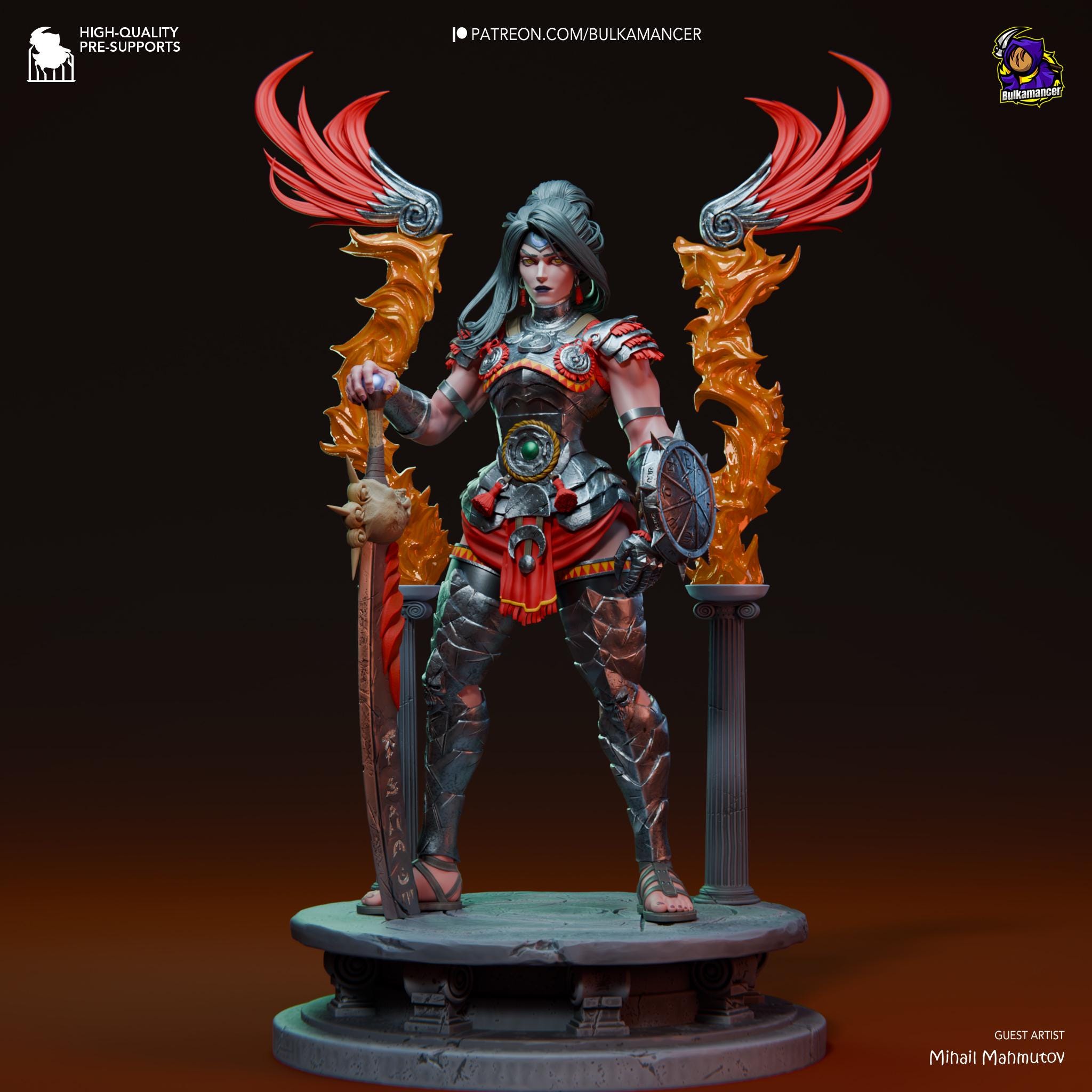 Hades & Hades II Resin Figures: Unpainted/painted 1/8 Scale Garage