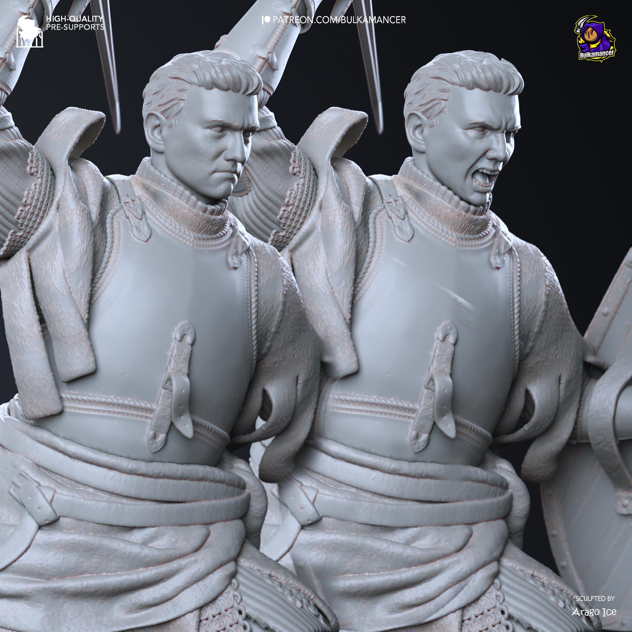 Henry of Skalitz 3D Printed Statue: Kingdom Come Collectible Model
