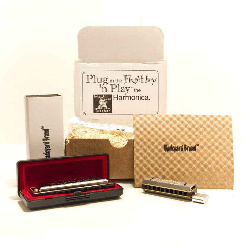 Musical Combo Play Harmonica Kit Musical Instrument Unique Etsy