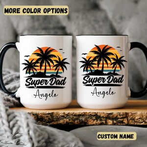 Super Dad Personalized Mug Gift for Daddy Birthday Gift Daddy Christmas Gift Daddy present Super Dad mug Custom dad mug Dad coffee Mug  Gift