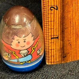 Vintage Hasbro Toy Weeble Wobble 1975 Pirate Captain Man Rare find