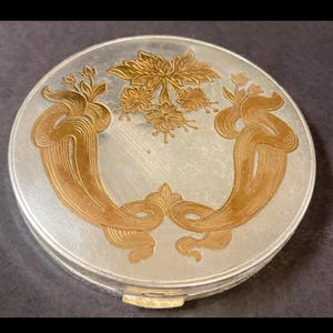 Rare and Beautiful Zell vintage Compact 1950&#39;s