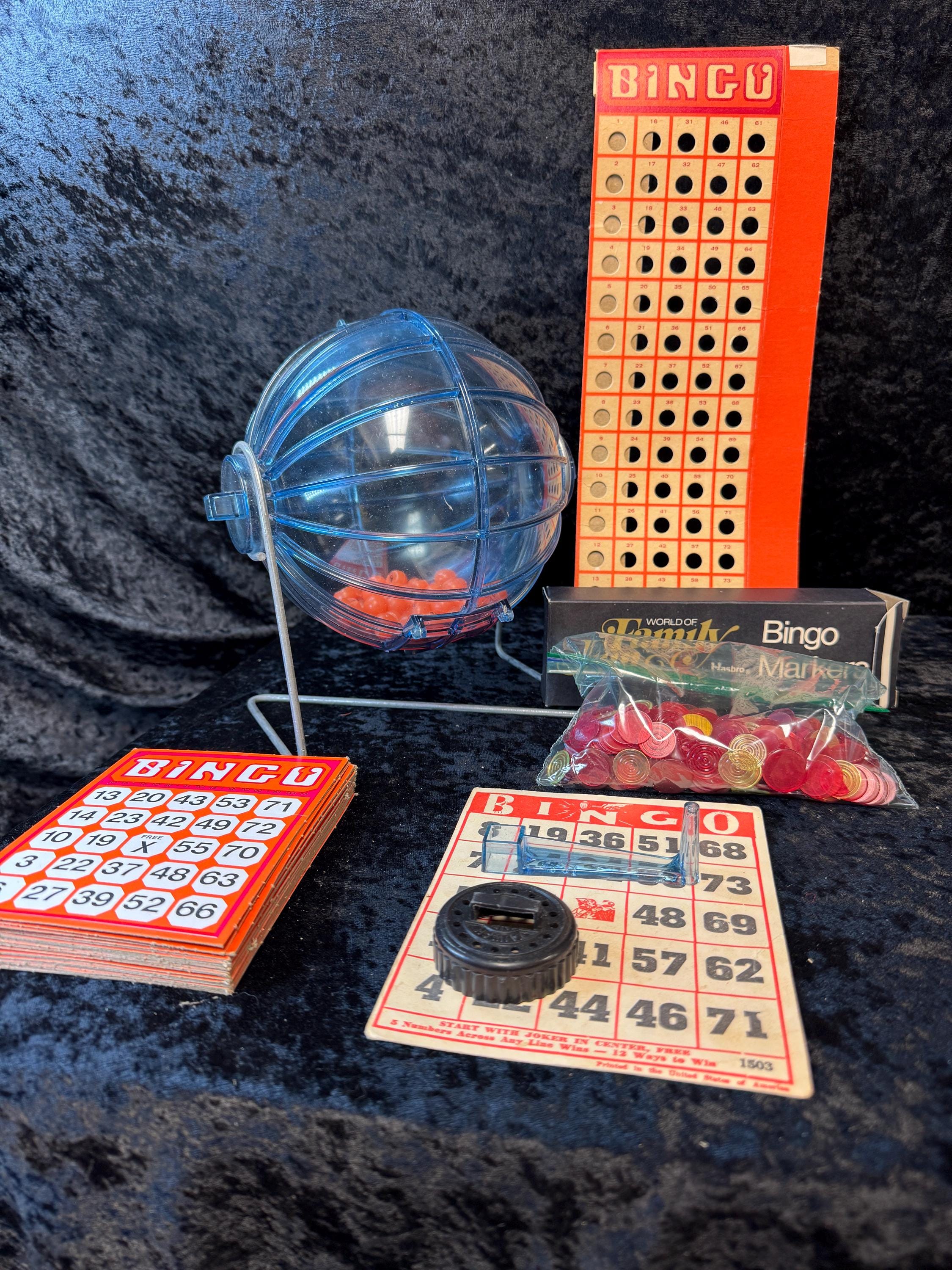 Antique Bingo Game - Etsy