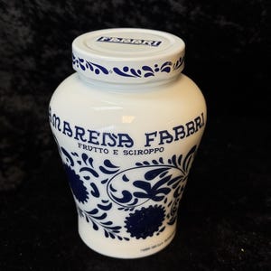 Vintage Fabbri Jar - Etsy
