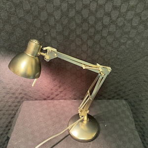 Vintage Chrome Adjustable Articulating Swing Arm Lamp