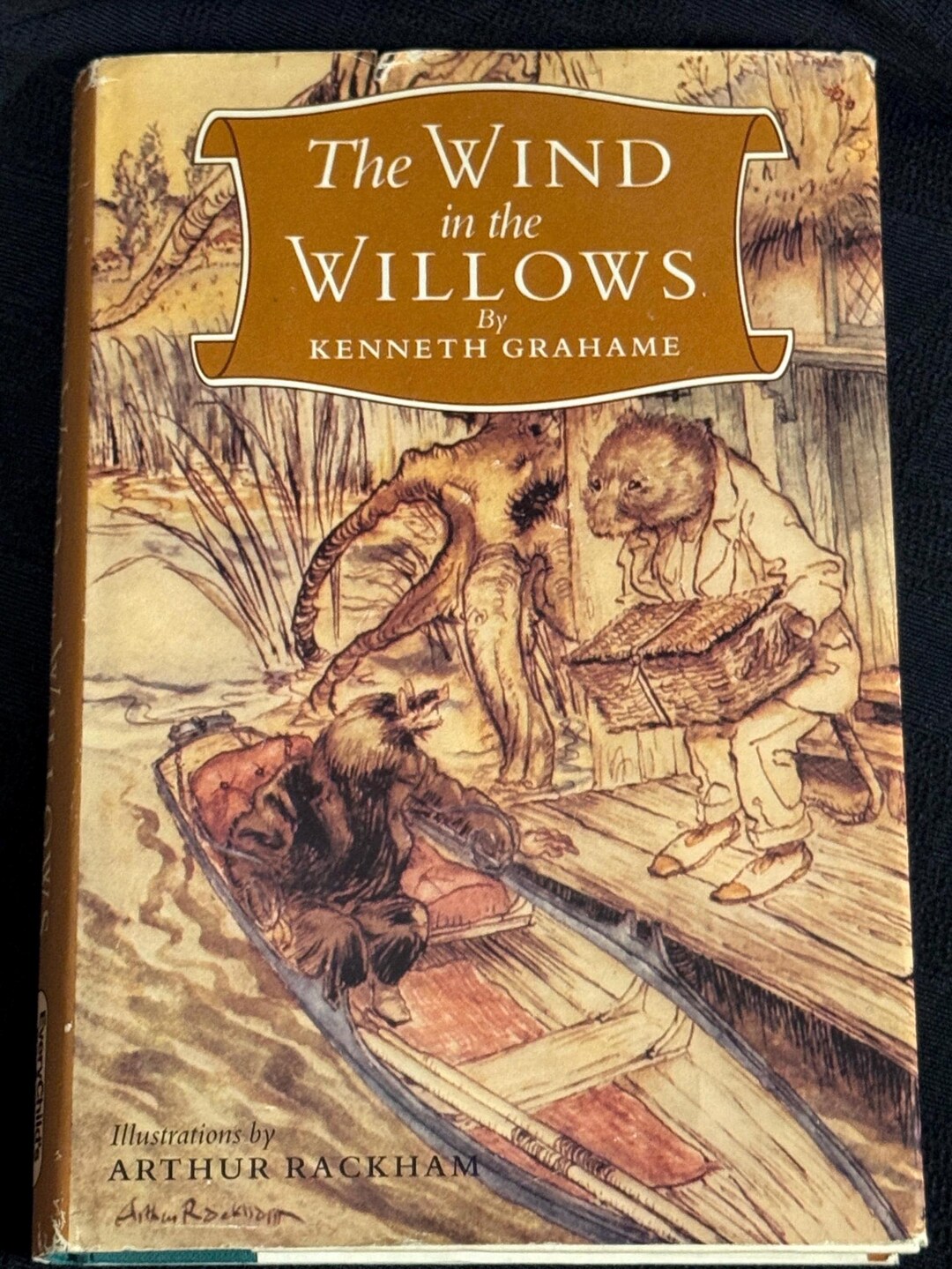 The Wind in the Willows Illustrated by Arthur Rackham 1990 Hardcover ...