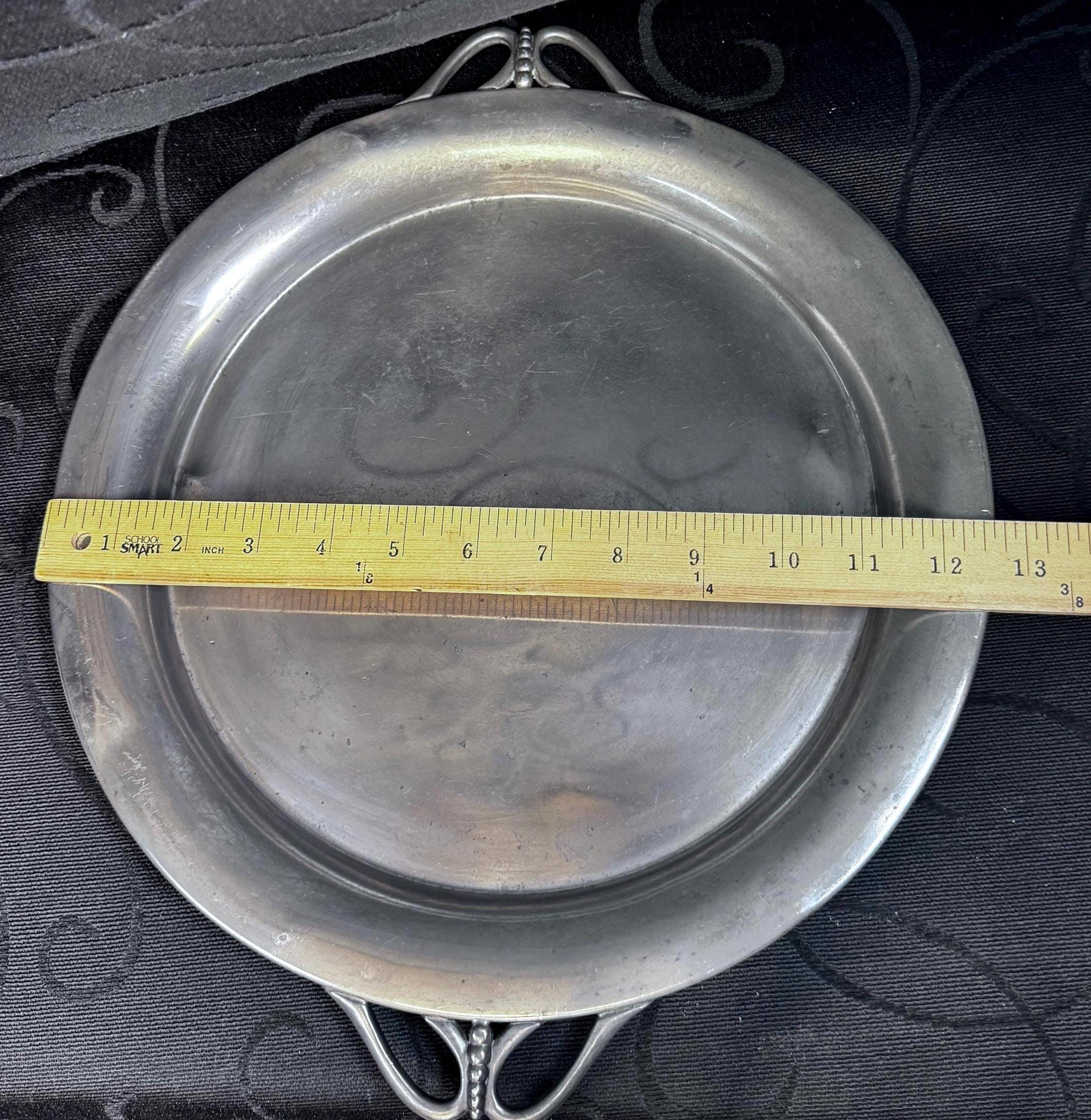 アール・ヌーヴォーデザイン ピュータートレー アール・ヌーヴォーデザイン ピュータートレー