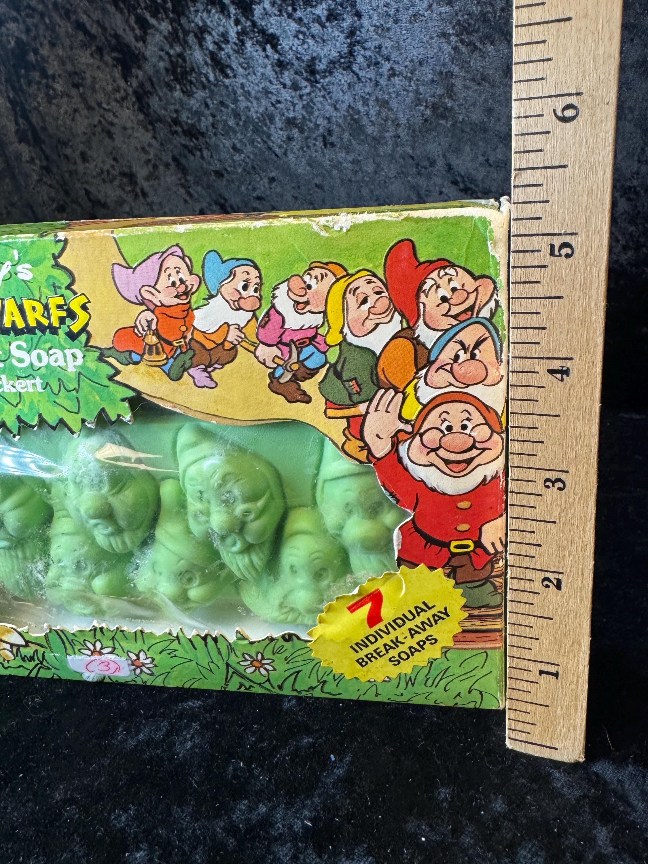 1960s Walt Disney Seven Dwarfs Snap Apart Soap Set Ben Rickert Vintage ...