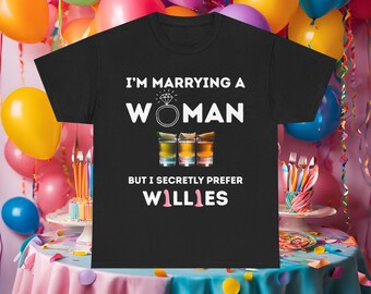 Camiseta divertida para despedida de soltero: Camiseta para la fiesta del novio