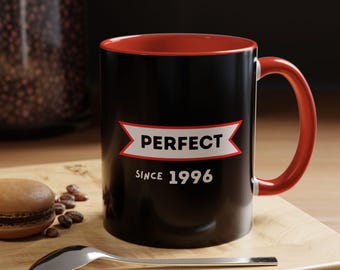 30. Geburtstag Tasse | Perfekt Seit 1996 Tasse | Lustiges 1996 Geburtstagsgeschenk | Großbritanien