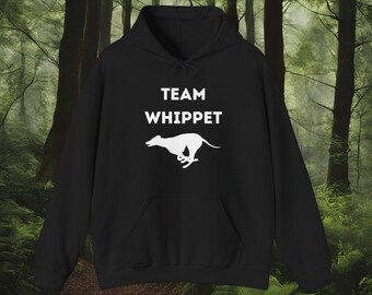 Bluza z kapturem Team Whippet – stylowa bluza dla miłośników psów