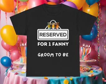 Camiseta divertida para el novio: despedida de soltero