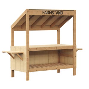 Auffahrt Bauernhof Stand Plan | Bauernmarkt Stand DIY Anleitung