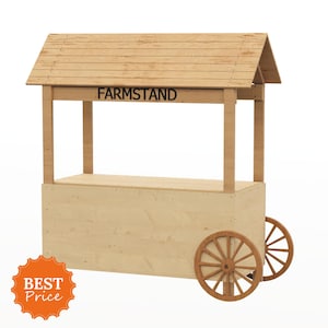 DIY Outdoor Farmstand Pläne | Markt Stand Warenkorb - Instant Download