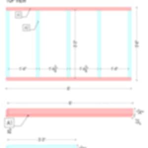 Outdoor Farm Stand Plans | Produce Stand | DIY Wooden Market Stall image 6