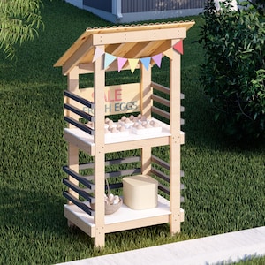 DIY Roadside Farm Stand Plans | Market Booth | Farm Shop Display Plans