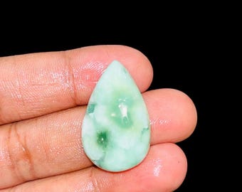 Beautiful Hemimorphite Cabochon – Natural Polished Healing Gemstone for Pendant, Necklace & Jewelry Making , Perfect Gift for Hemimorphite