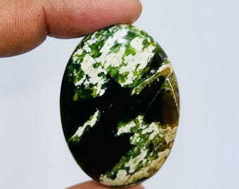 クローム（緑）カルセドニーフリーフォームフラットバック宝石カボションワイヤーラッピングジュエリーペンダントセッティングジュエリー金属職人によるジュエリー製作