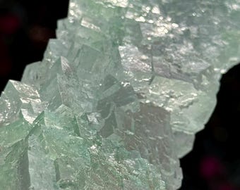 459g Natural Halite Crystal Cluster (Galite) with Atacamite – Poland – Raw Cubic Specimen | Evaporite Crystal | 45p-3