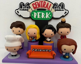 friends McDonald’s model sofa display