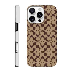 Tough High Quality Brown Phone Case - Durable & Stylish - Ultimate Protection for Your Device