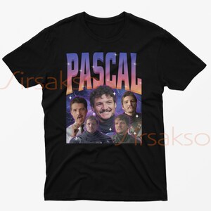 Pedro Pascal 3 Vintage Tee | Retro 90s Tribute Shirt | Pedro Pascal Fan Merch | Classic Homage Shirt | Exclusive Pedro Pascal Gift
