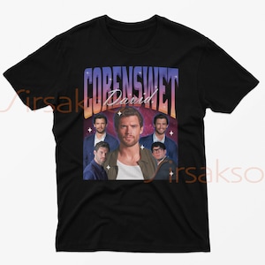 David Corenswet Vintage Tee | Retro 90s Tribute Shirt | David CorenswetFan Merch | Classic Homage Shirt | Exclusive David Corenswet Gift