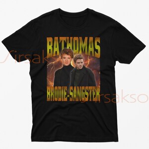Vintage T-shirt Thomas Brodie | Retro jaren 90 eerbetoonshirt | Thomas Brodie-fanmerchandise | Klassiek eerbetoonshirt | Exclusief Thomas Brodie-cadeau