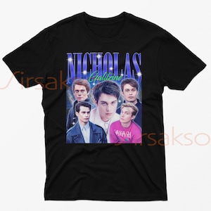 Nicholas Galitzine Vintage Tee | Retro 90s Tribute Shirt | Nicholas Galitzine Fan Merch | Classic Homage Shirt | Exclusive Nicholas Gift