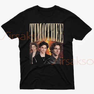 Vintage Timothee Chalamet Tee: Retro 90s Homage Shirt