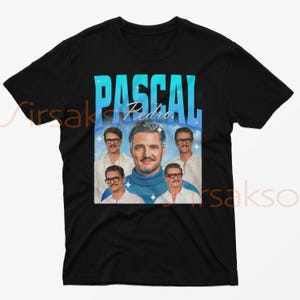 Pedro Pascal Vintage Tee | Retro 90s Tribute Shirt | Pedro Pascal Fan Merch | Classic Homage Shirt | Exclusive Pedro Pascal Gift