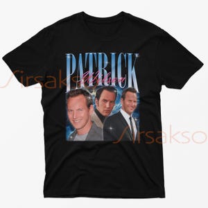 Patrick Wilson Vintage Tee | Retro 90s Tribute Shirt | Patrick Wilson Fan Merch | Classic Homage Shirt | Exclusive Patrick Wilson Gift