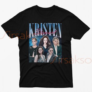 Kristen Stewart Vintage Tee | Retro 90s Tribute Shirt | Kristen Stewart Fan Merch | Classic Homage Shirt | Exclusive Kristen Stewart Gift