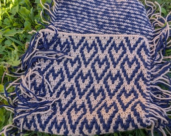 Hearts Mosaic Crochet Pattern: Love Geometric Overlay (PDF)