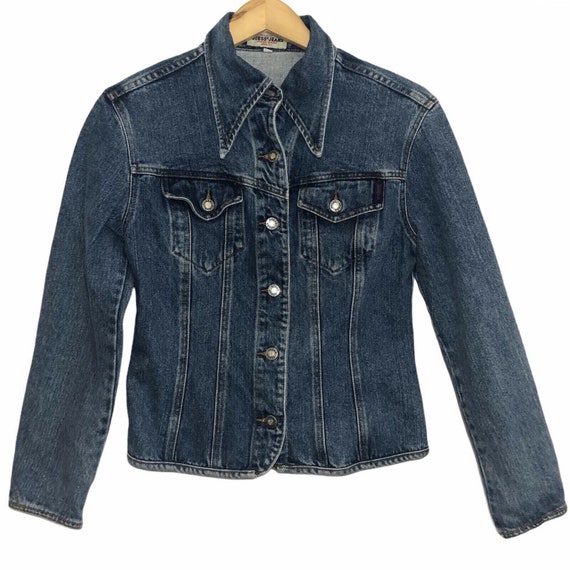 guess distressed denim jacket