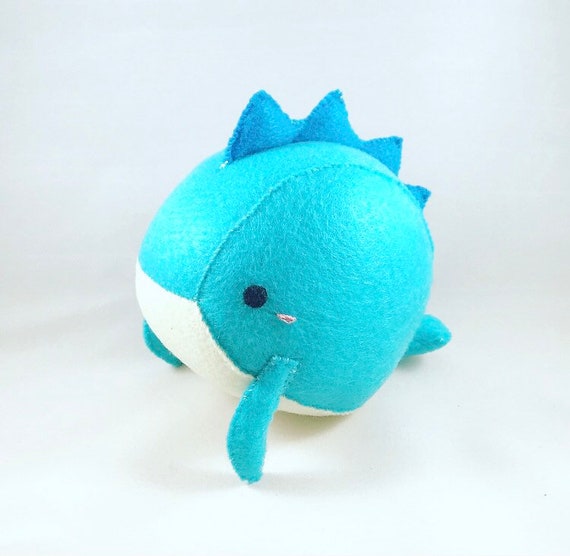 blue dino plush