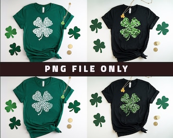 Día de San Patricio de la suerte PNG, Día de San Patricio PNG, Trébol de la suerte con puntos PNG, Patrón de trébol de puntos PNG, San Patricio PNG, Día de San Patricio PNG