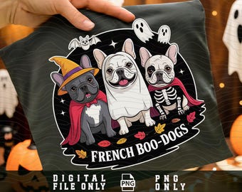 Halloween French Boo dog Bulldog Png, Halloween Boo Dog Png, Boo Dog Halloween Png, Cute Ghost Puppy Dog Halloween