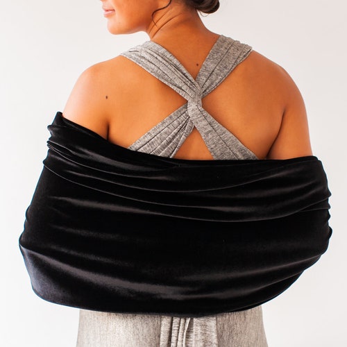 velvet evening wrap