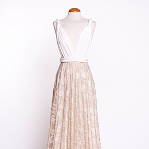 Suknia ślubna z odkrytymi plecami, suknia ślubna boho, złota koronkowa suknia ślubna, koronkowa sukienka maxi, suknia ślubna boho, złota koronkowa suknia ślubna, suknia ślubna