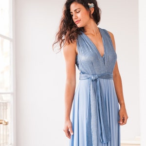 aquamarine infinity dress