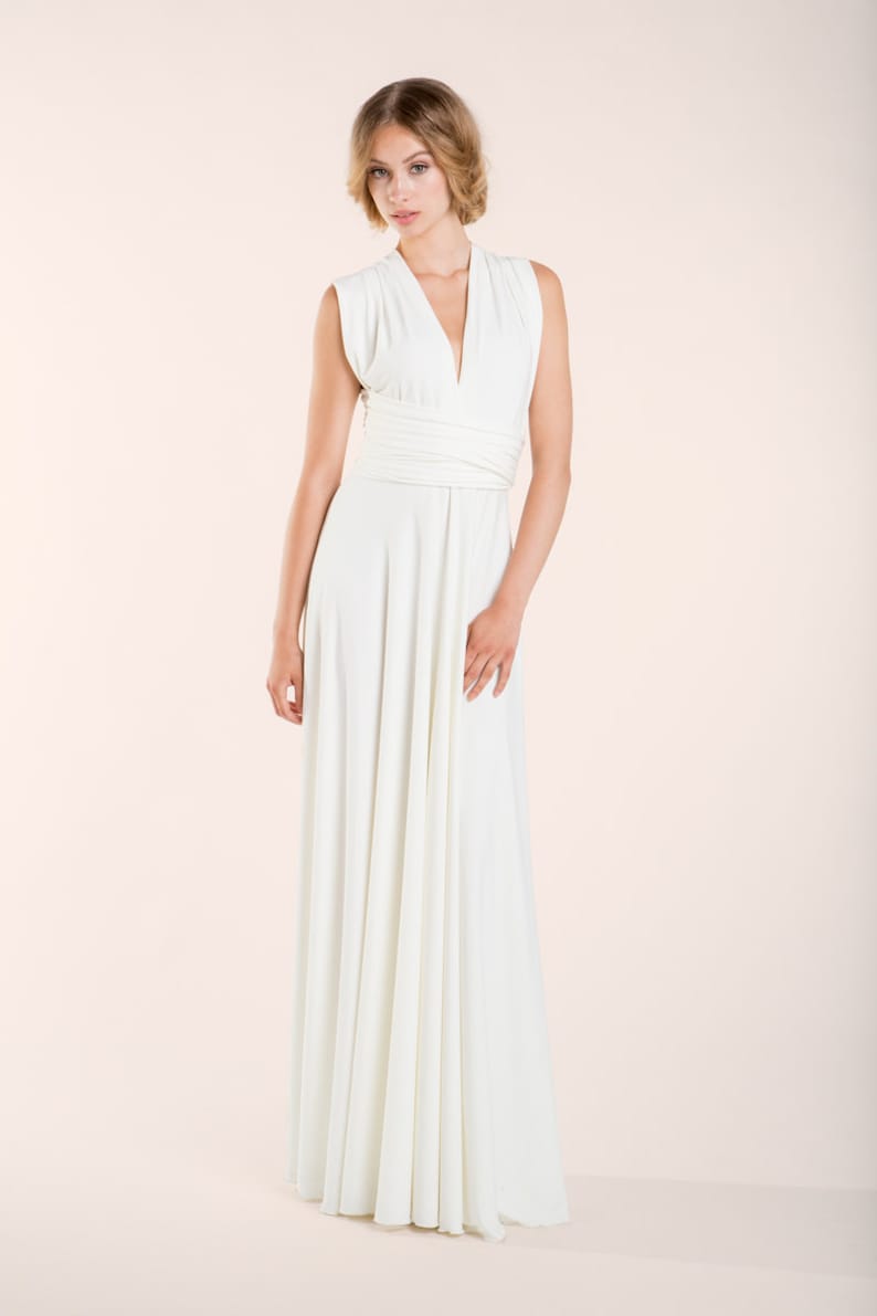 Robe de mariée infinity longue robe infinity blanche robe de - Etsy France