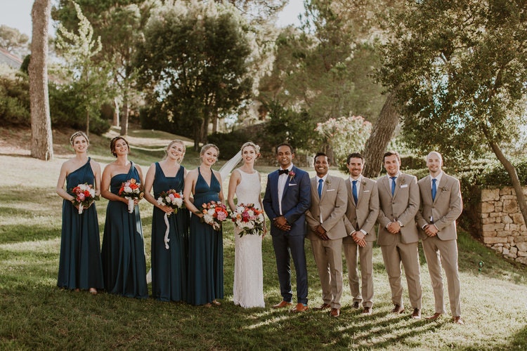 Indigo Blue Bridesmaid Dress Denim Blue ...