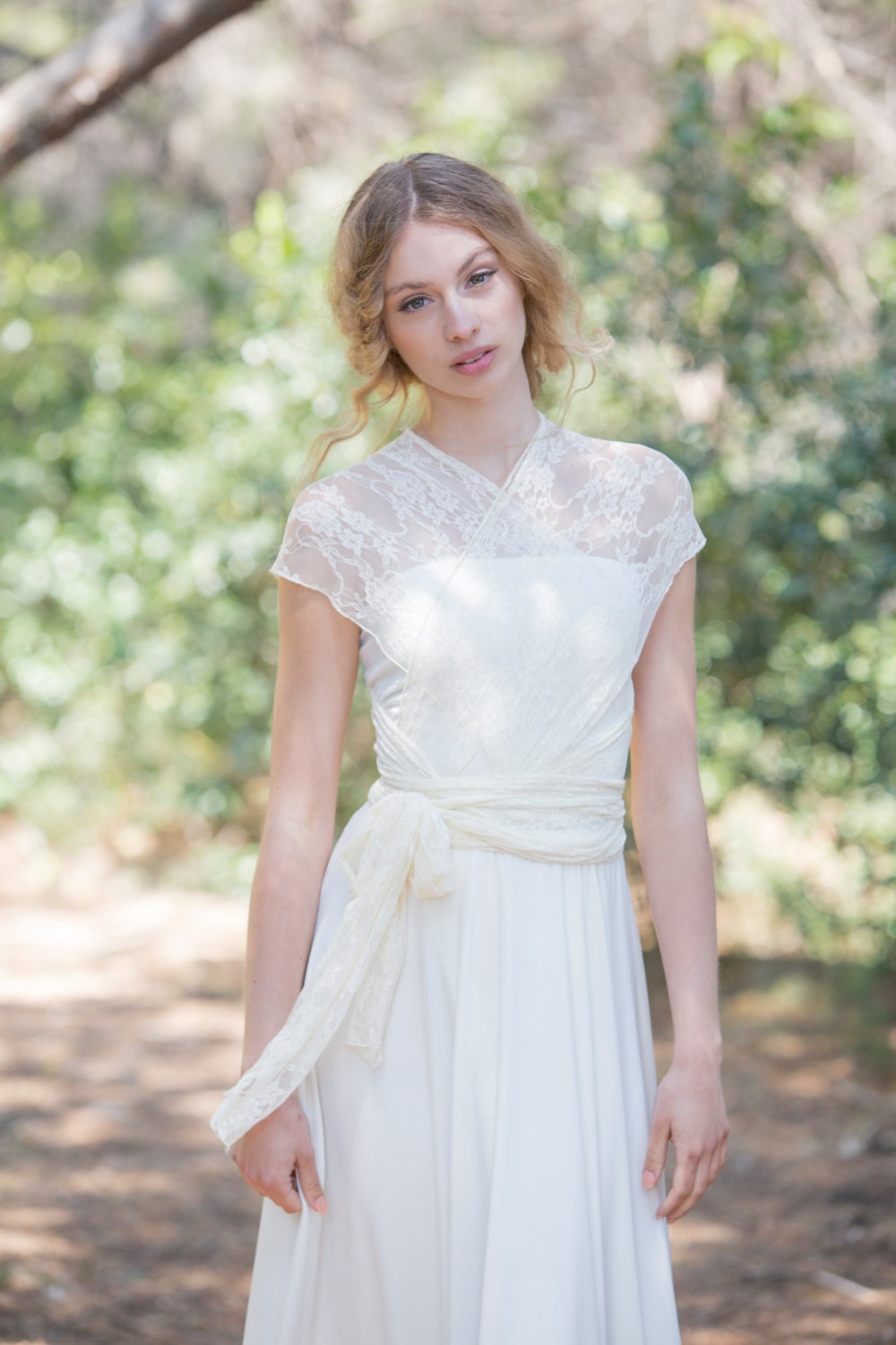 Lace Overlay Wedding Dress Wedding 