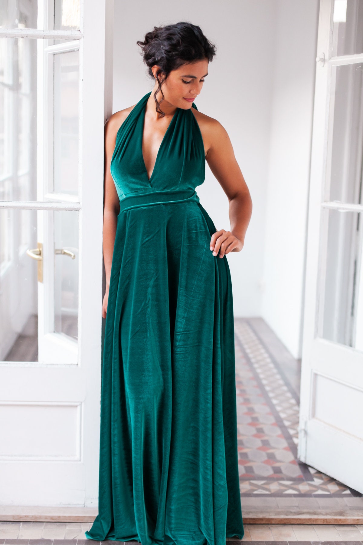 Vestido verde boda - Etsy España Vestido verde boda - Etsy España