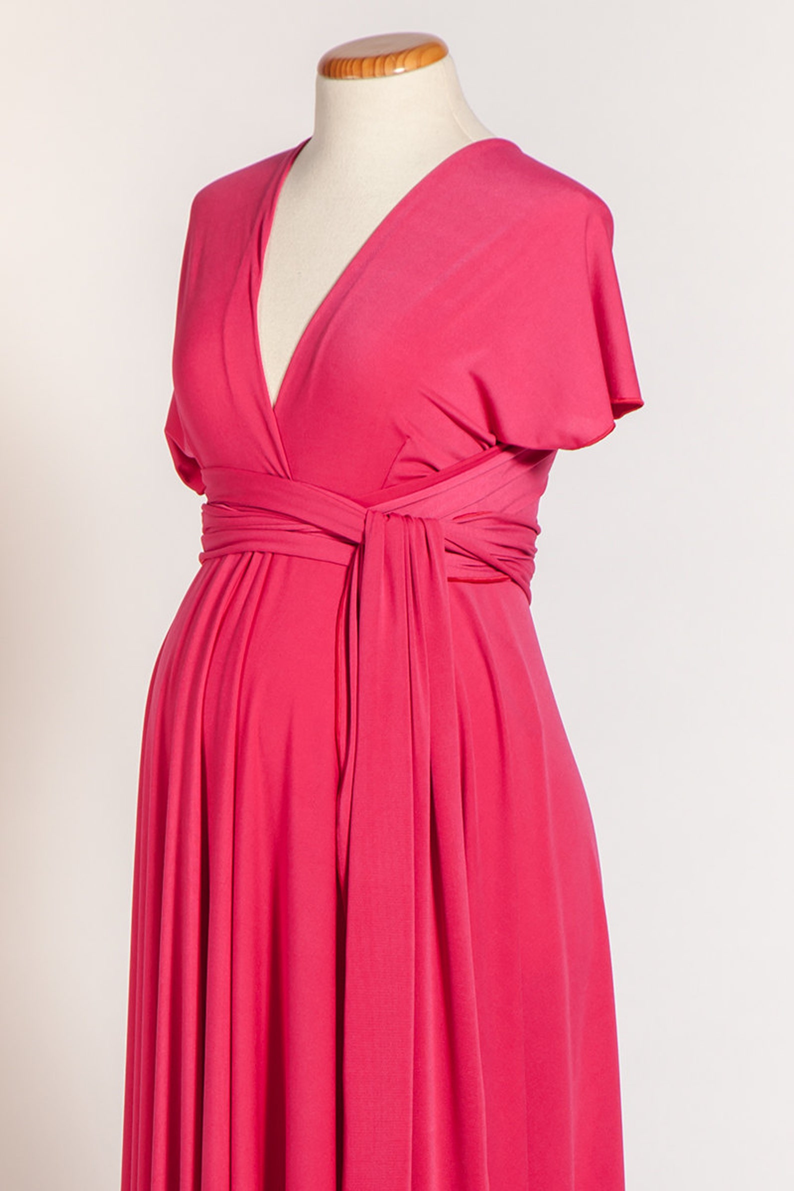 Dark red maternity dresses red baby shower dress maternity Etsy