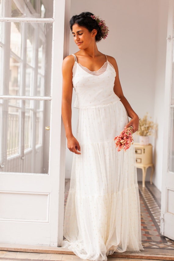 Camisole wedding dress Clearance